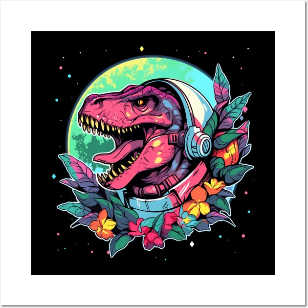 space dino Wall Art by lets find pirate